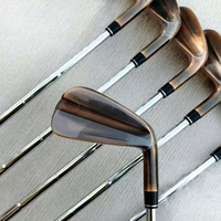 Ensemble complet de fers de golf, avec tiges en acier, pour droitiers, usage débutant à intermédiaire