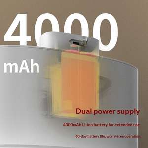 Bebedero Inalámbrico <span class=keywords><strong>para</strong></span> Mascotas <span class=keywords><strong>de</strong></span> 3.2L 108oz, Dispensador <span class=keywords><strong>de</strong></span> Agua Eléctrico USB <span class=keywords><strong>para</strong></span> Gatos, Bebedero Inteligente Inalámbrico con Sensor Automático <span class=keywords><strong>para</strong></span> Perros y Gatos - Product Image 5