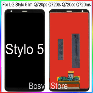 Pour LG <span class=keywords><strong>K</strong></span> Stylo <span class=keywords><strong>5</strong></span> écran d'affichage Lcd avec Lm-q720ps d'assemblage de numériseur tactile Q720ts Q720cs Q720ms - Product Image 1