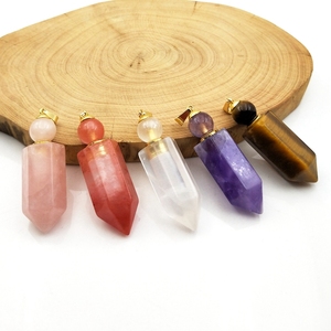 Bán Buôn Đá Quý Tự Nhiên Bạ<span class=keywords><strong>c</strong></span> Khuếch Tán Tinh Thể Thạch Anh Lăng Kính Nướ<span class=keywords><strong>c</strong></span> Hoa <span class=keywords><strong>C</strong></span>ó Thể Mở Chai Mặt Dây Chuyền Đồ Trang Sứ<span class=keywords><strong>c</strong></span> Điểm Mặt Dây Chuyền Cho Nam Giới - Product Image 3