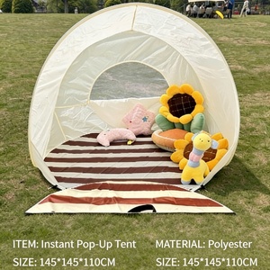 Tenda Compatta Pop-up per Viaggiatori Solitari con Montaggio Automatico e Impronta Minima nei Campeggi - Product Image 3