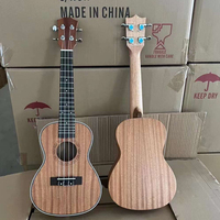 Factory Discount Price on 23 Inches Mahogany Wood Beginner 4Nylon String Guitar Christmas Gift with Musical Instruments