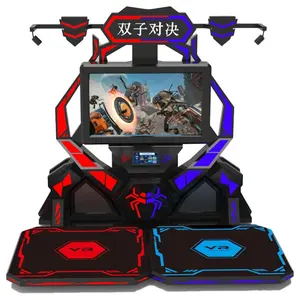 Amusement Park Equipment VR duopoly battle fighter for sale, take you to experience a different new world
