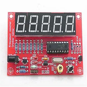 1hz-50mhz frequency meter Crystal oscillator measurement frequency measurement five-digit digital tube display