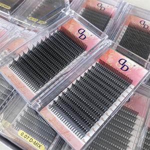 ขนตาปลอม DRAGONLASH Spire Lashes 0.07 C D 15-20MIX แบบปลายแหลม สไตล์อนิเมะ ขนฟูฟ่อง หนาเต็มพิกัด สีดำด้านพิเศษ วัสดุอื่นๆ - Product Image 4