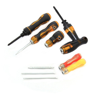 Destornillador de Trinquete Multifunción, Cabeza Plana, Phillips, Torx, Mango Magnético Antideslizante, Juego de Herramientas para Bricolaje - Product Image 2