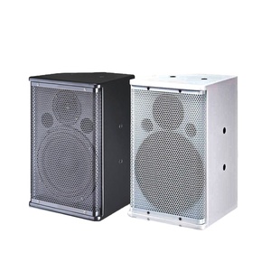 Monitor pasivo de estudio para interiores, sistema de sonido de <span class=keywords><strong>Audio</strong></span> de 8 pulgadas, altavoz profesional de madera Ktv, color blanco y negro - Product Image 1