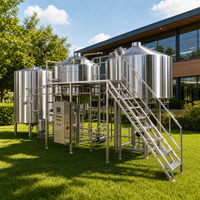 Équipement complet de brassage de bière Tonsen 2000L 3000L, système de brasserie clé en main 20HL 30HL, machine en acier inoxydable 304 pour brasserie artisanale