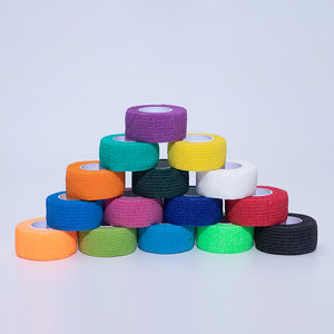 Vendajes adhesivos elásticos transpirables no tejidos para botiquines de primeros auxilios atletismo hinchazón esguinces envolturas de animales vendaje 10 cm - Product Image 2