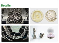 Machine de fraisage dentaire 5 axes haute précision M600 pour bridges d'implants complexes et localisateurs de filetage en titane