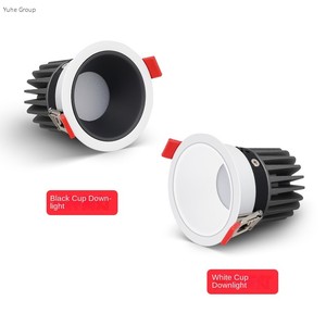 Lámpara de Decoración Interior para Oficina, Tienda, Hotel y Hogar, Antideslumbrante, 5W 7W 10W 12W, Downlight LED Empotrado de 90mm, IP65 - Product Image 4