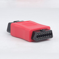 Conector Adaptador OBD2 16P Totalmente Alimentado, 12V/24V, Resistente al Desgaste, Enchufe de Prueba para Automóvil