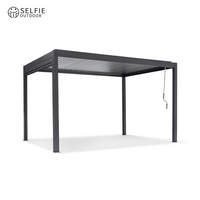 Mobilier de jardin d'extérieur Chaise pour restaurant Chaise en aluminium Ensemble table et chaises pliantes Gazebo d'extérieur