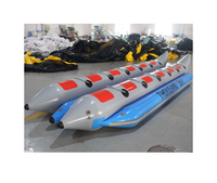 Bateau banane gonflable pour 12 personnes, vente en gros directe d'usine