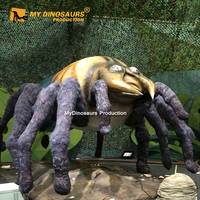 My Dino AI002 Araignée Animatronique Pelucheuse de Grande Taille pour Affichage Éducatif en Parc Extérieur à Vendre