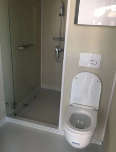 Casa de Salón al aire libre Panel sándwich + marco de acero ligero Interior decorado, casa prefabricada - Product Image 6