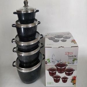 Juego de Utensilios de Cocina Antiadherentes de Metal de 10 Piezas al por Mayor, Cacerolas y Ollas - Product Image 6