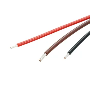 Offre Spéciale VDE H05S-K 0.50 0.75 1.00 1.25 1.50 AWG isolation cuivre et caoutchouc de silicone