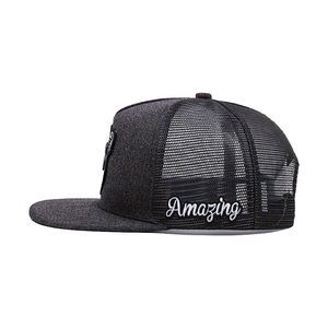 Cappello Snapback Sportivo in Tessuto Oxford Terry con Ricamo Personalizzato Lettera <span class=keywords><strong>R</strong></span>, Stile Hip-hop, Modello Richardson 112, Visiera in Poliestere - Product Image 5
