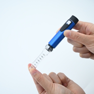 Colored 60IU Metal Reusable Injection <b>Pen</b> with 3ml Glass Vial Factory Direct Supply <b>Refillable</b> Dose <b>Pen</b> Injector Salon - Product Image 4