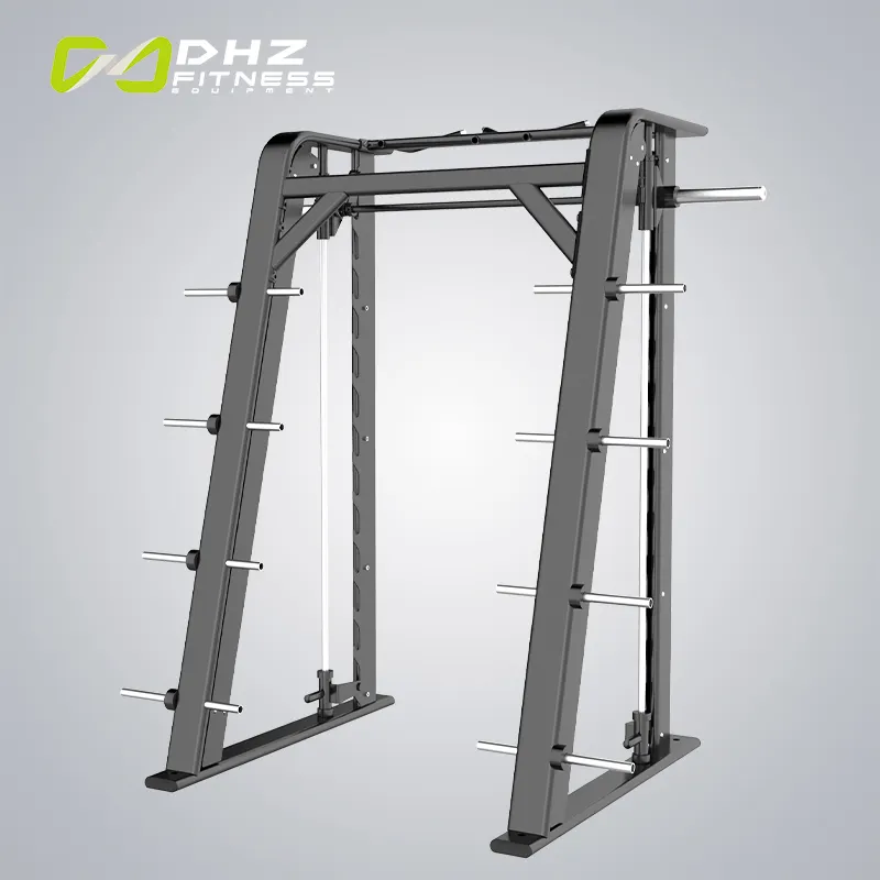 DHZ FITNESS ショートスクワットラック 75X75 カスタムオレンジ安全
