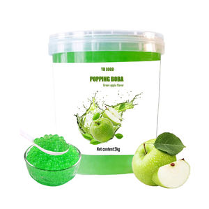 Perles vertes éclatantes Boba pour Bubble Tea avec sucre – Fournitures de boissons haut de gamme en gros - Product Image 5