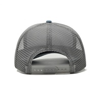 Gorra de malla Richardson 112 personalizada de fábrica OEM, visera azul vaquero, impresión personalizada por sublimación, unisex, para camionero, diseño de frutas