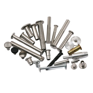 Remaches de Acero Suave Galvanizado con Cabeza Redonda de Precisión, Diámetro de 8 mm, Remaches de Acero Sólido para Barcos de Aluminio - Product Image 1