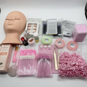 Professional Eyelash Extension Training Set Beginner <b>Lash</b> Practice <b>Kit</b> Portable Beauty Makeup Tool - Product Image 3