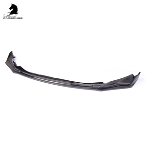 Spoiler avant en fibre de carbone style V, une seule pièce, amélioration aérodynamique pour <span class=keywords><strong>BMW</strong></span> <span class=keywords><strong>G80</strong></span> <span class=keywords><strong>M3</strong></span> G82 M4 G83 M4 2021+ - Product Image 3