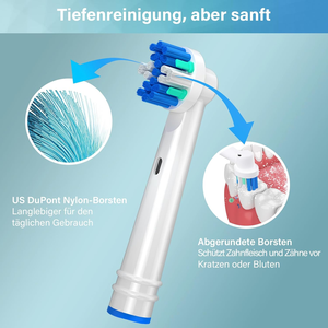 <b>Electric</b> <b>Toothbrush</b> Replacement <b>Heads</b> Soft Bristle Brush Refills Deep Cleaning Oral Care Accessories OEM Supplier - Product Image 4