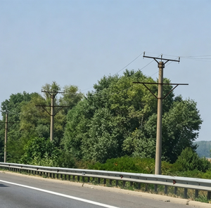 Powder Coated Highway Guardrail Steel Barrier For Outdoor Road Safety Protection Applications - Product Image 6
