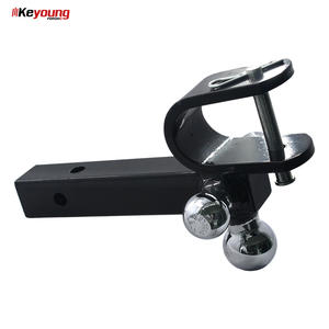 Support d'<span class=keywords><strong>attelage</strong></span> à trois billes avec <span class=keywords><strong>chape</strong></span> en U Support d'<span class=keywords><strong>attelage</strong></span> de remorque à 3 billes Attaches de remorque à tube récepteur solide de 2" - Product Image 4