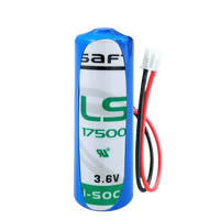Batterie au lithium chlorure de thionyle CKXIC LS17500 3,6 V 50,5x17,5 mm pour PLC, contrôle industriel, machines-outils à commande numérique