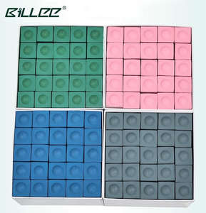 Craie de billard professionnelle de haute qualité Billee 18A, 100 pièces, craie portable pour queue de billard, pour billard et snooker - Product Image 5
