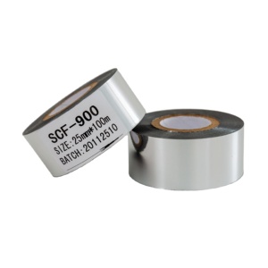 OEM Bạc dập nóng Ribbon Tương thích với thời hạn sử dụng máy in để đánh dấu túi nhựa và mảnh giấy - Product Image 1