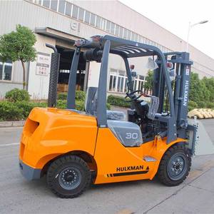 HULKMAN Montacargas Carretilla elevadora diésel Altura de elevación <span class=keywords><strong>3</strong></span> toneladas <span class=keywords><strong>FD30</strong></span>/CPCD30 Carretilla elevadora Motor de China Precio de fábrica Carretilla elevadora de China - Product Image 1