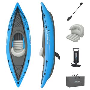 Bestway 65115 Hydro Force Cove Champion X1 Ensemble de kayak <span class=keywords><strong>gonflable</strong></span> pour 1 personne 2.75 m X 81 cm - Product Image 1