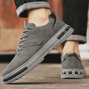 2026 New Model Wear-resistant Safety <b>Shoes</b> for <b>Men</b> Lightweight <b>Work</b> Boots Fashionable Versatile <b>Work</b> <b>Shoes</b> - Product Image 1