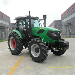 Traktor Pertanian 4wd 80hp dengan Cab Pepaya Orchard Agricole Garden Orchard Digunakan untuk Kanada