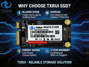 SSD interno OEM de 128GB a 1TB de almacenamiento, puerto de expansión SATA 3.0, carcasa de plástico, compatible con portátiles, notebooks y computadoras de escritorio. - Product Image 6