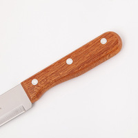 5 ''6'' 7 ''8'' Goedkope Keuken Koken Scherpe Koksmes Slager Met Houten Handvat Voor Vlees Fruit Snijden