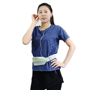ISO BSCI LVMH factory eco friendly light weight running vest phone holder and running deportiva bag and waist bag