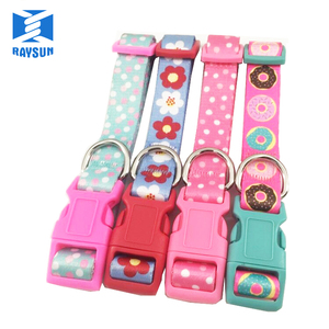 De moda para mascotas suministros de nylon de perro de cuero cámara de silicona <span class=keywords><strong>collar</strong></span> de perro collares para mascotas - Product Image 4
