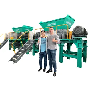 Chất Thải Công Nghiệp Dệt Vải Chai Nhựa Tái Chế Máy Nghiền Giá Máy Phế Liệu Nhựa Shredder Máy Móc