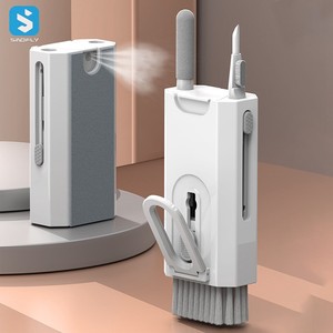 <span class=keywords><strong>Kit</strong></span> de <span class=keywords><strong>nettoyage</strong></span> multifonctionnel 8 en 1 avec vaporisateur électronique <span class=keywords><strong>Kit</strong></span> de <span class=keywords><strong>nettoyage</strong></span> de clavier portable pour Airpod <span class=keywords><strong>Pro</strong></span> - Product Image 1