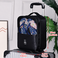 Bolsa de Viaje Portátil para Zapatos con Logotipo Personalizado, Impermeable, Organizador de Zapatos Colgante para Equipaje, Bolsa de Almacenamiento con Asa para Maleta, Hotel, Regalo