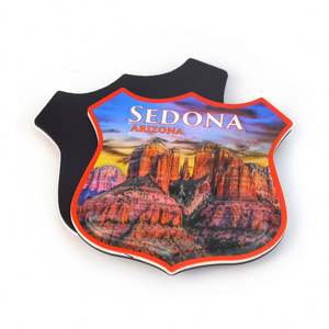 Aimants personnalisés avec image, aimants pour réfrigérateur personnalisés 3D en relief, souvenir de la Guadeloupe, aimants pour réfrigérateur en PVC - Product Image 6