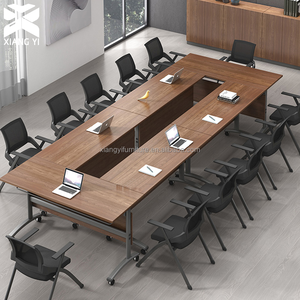 Table de Bureau Réglable Pliante, Table de Conférence pour Salles de Réunion, Sessions et Formation, Table de Réunion Modulaire Pliante - Product Image 3