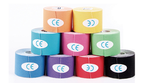 Vente en gros de bandes de kinésiologie imperméables pour la physiothérapie du genou, bandes musculaires athlétiques, bandes de kinésiologie élastiques pré-coupées pour le sport - Product Image 2